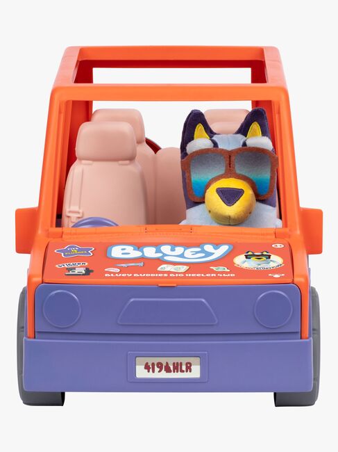 Bluey Heeler Bil med Bluey Bamse