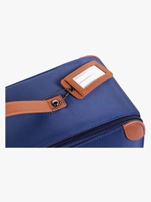 Childhome Mini Traveler Kuffert, Navy/White