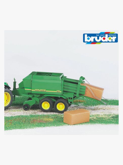 Bruder John Deere Halmpresser m. Halmballer
