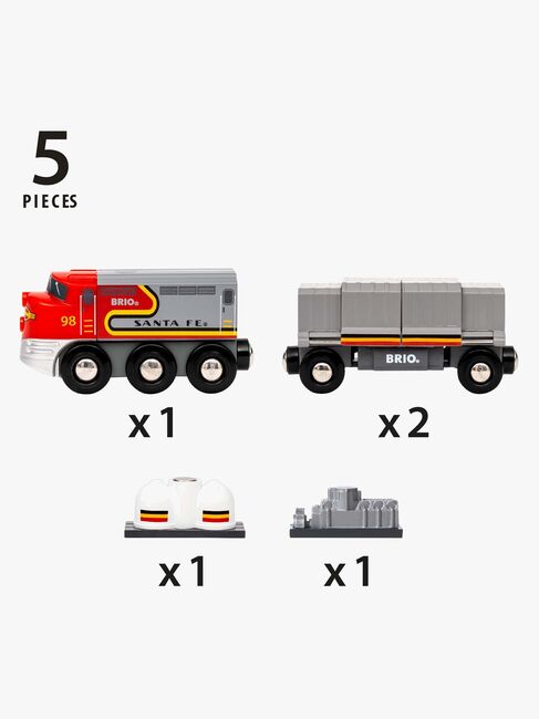 BRIO World 36089 Trains of the World Santa Fe Tog