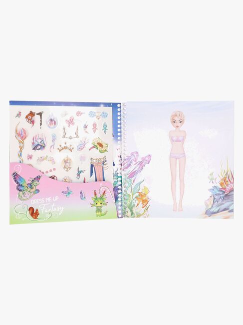 TOPModel Dress Me Up Klistermærkebog Fantasy