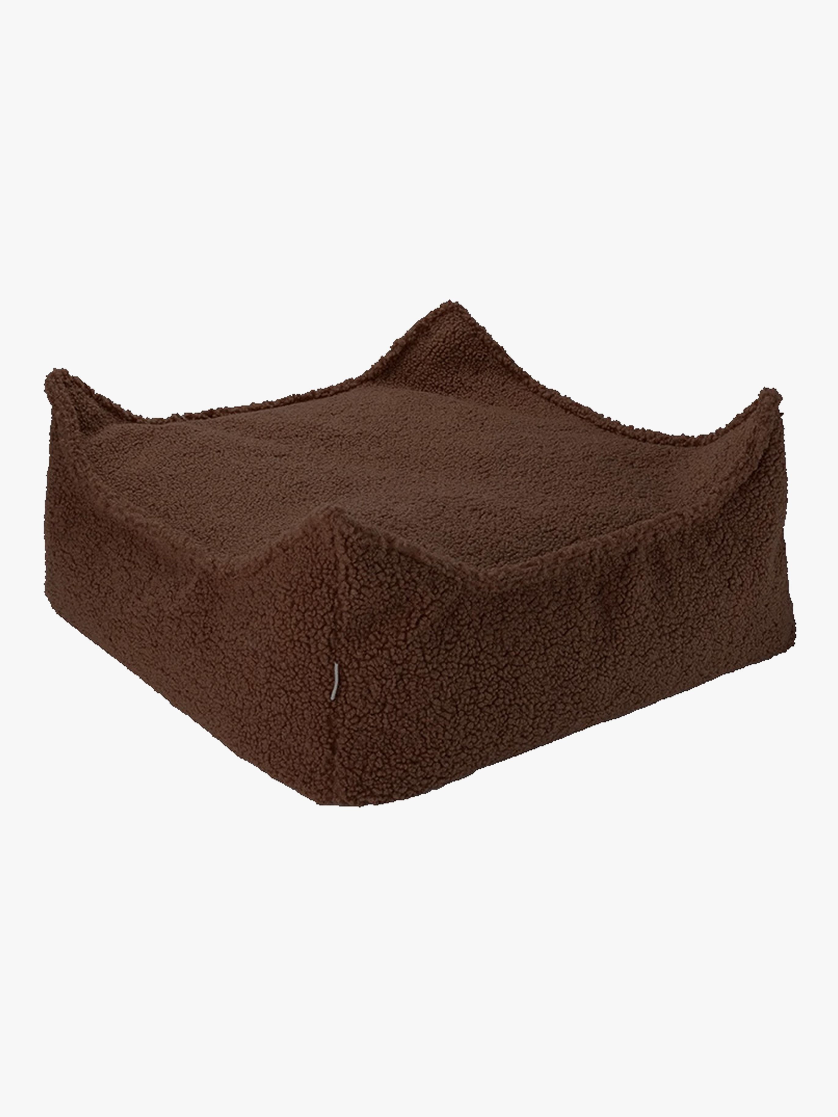 Wigiwama Kvadrat Puf, Warm Hazel, Børnemøbler, Indretning børneværelse