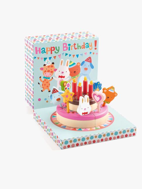 Djeco Legetøjskage Happy Birthday