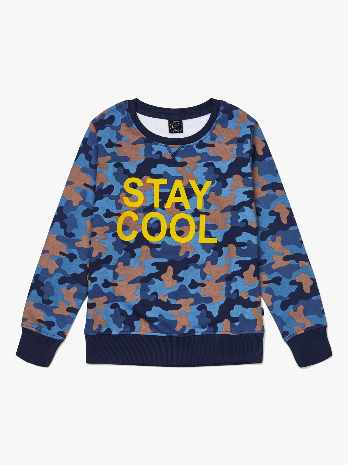 Luca & Lola Vincenzo Trøje, Blue Camouflage