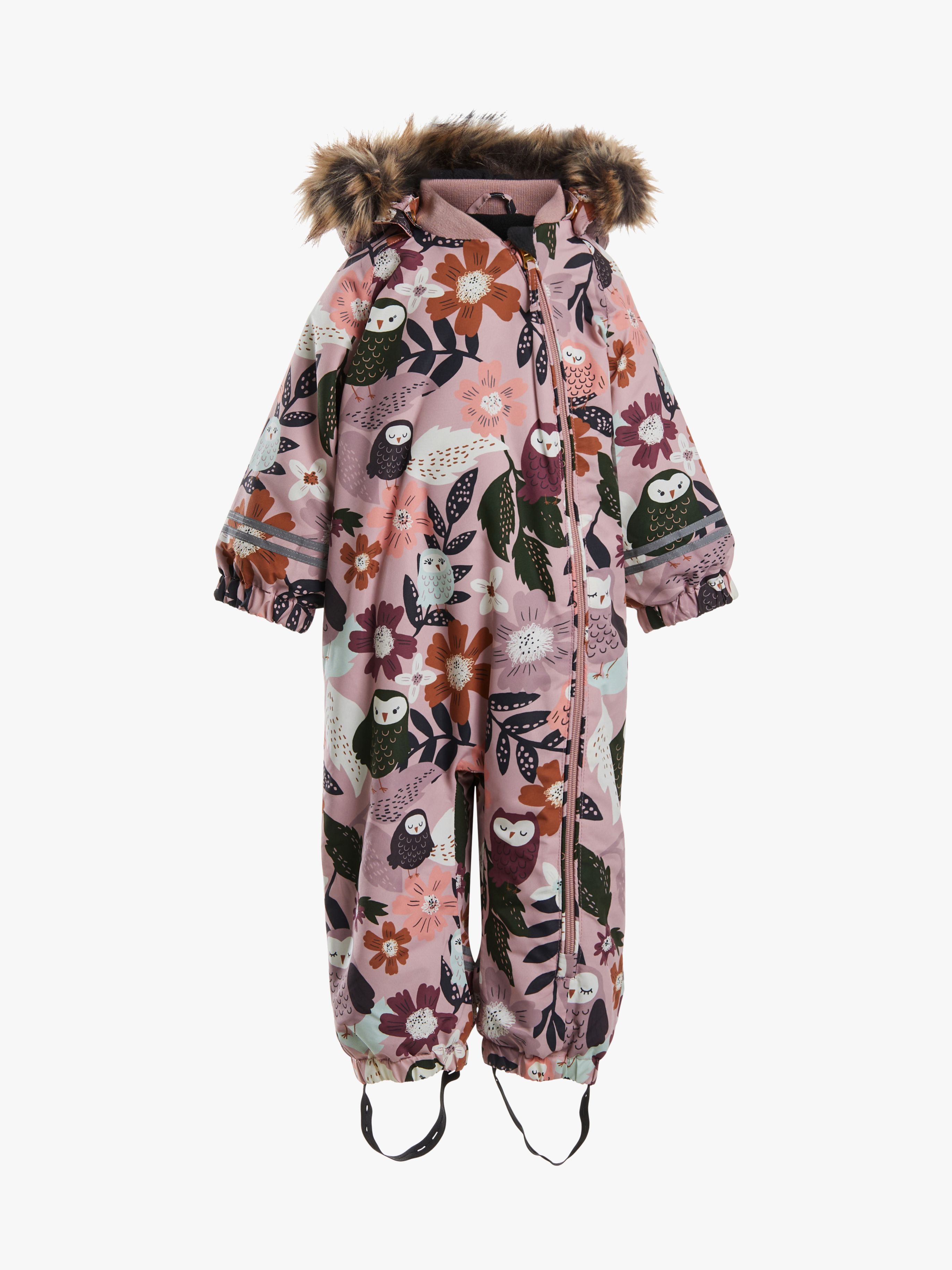 Petite Cherie Atelier Amour Babyflyverdragt, Winterowl Pale Mauve, 86