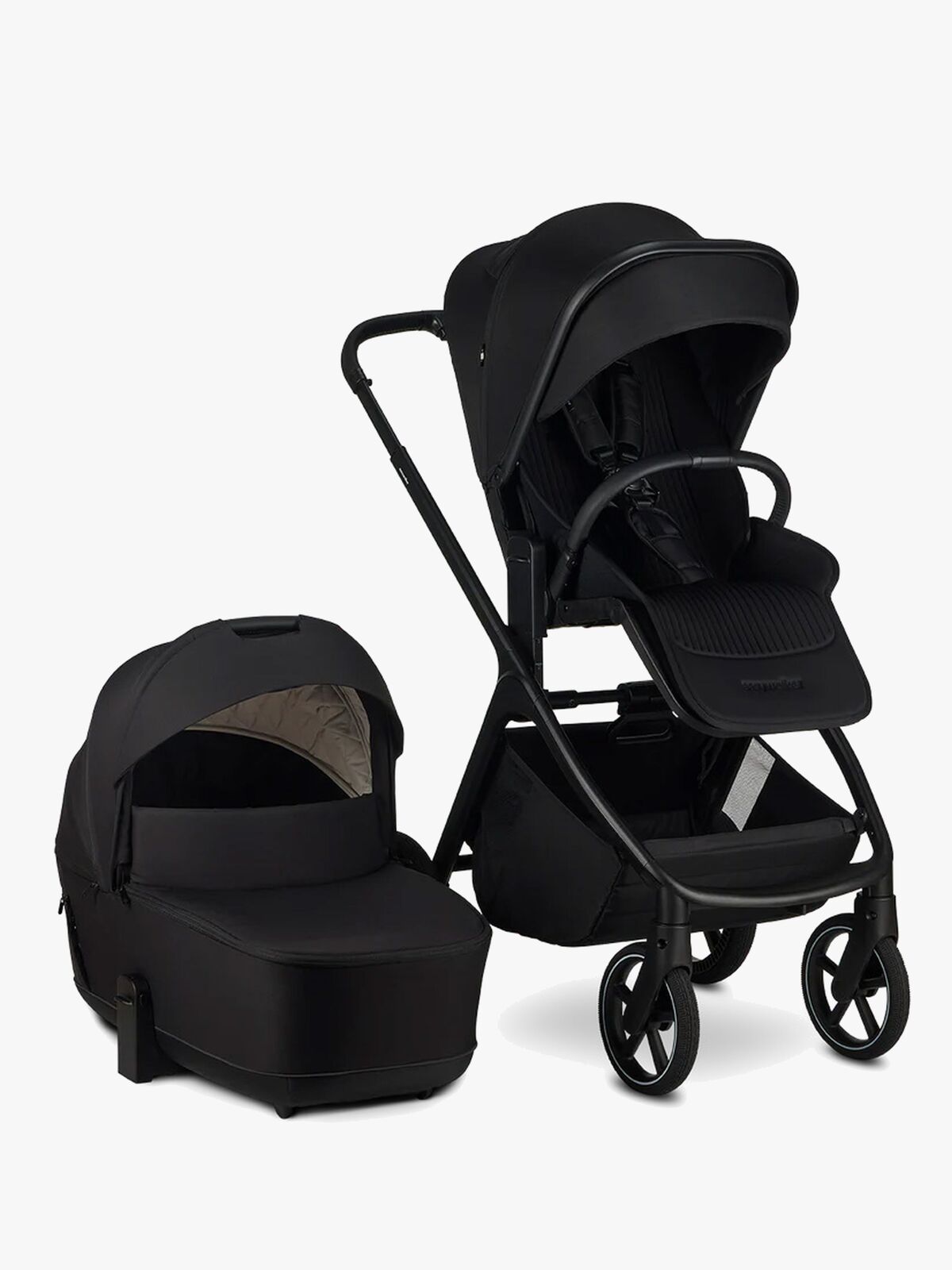 EasyWalker Zoey Duovogn, Pure Black