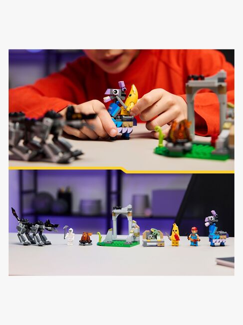 LEGO Fortnite 77075 Peely og Sparkplugs lejr