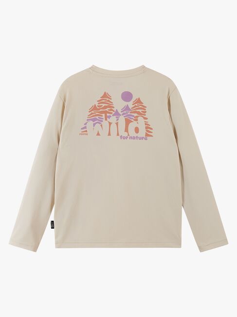Reima Inista BugProof  Langærmet T-shirt, Birch Beige