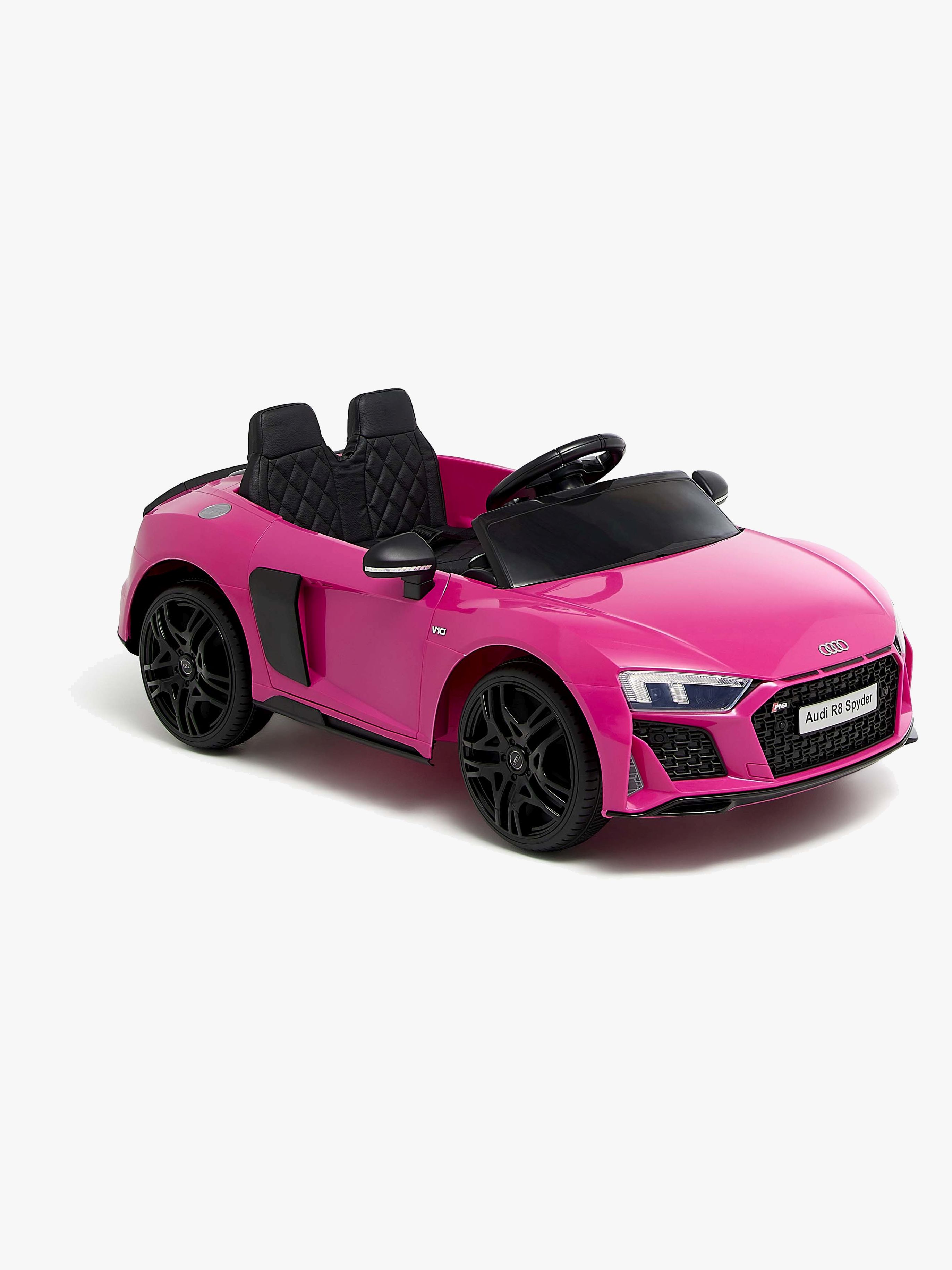 Audi R8 Spyder Elbil, Lyserød, El bil til børn