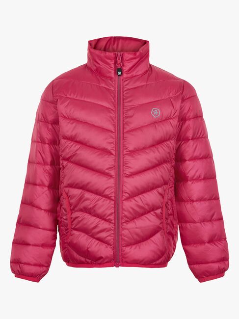 Color Kids Quiltet Packable Jakke , Honeysuckle