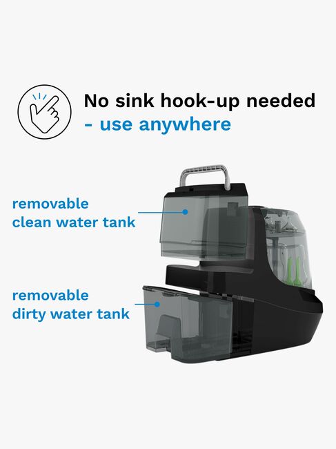 Baby Brezza Bottle Washer Pro Sterilisator, Black