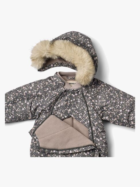 Wheat Nickie Køredragt, Black Sea Open Flowers