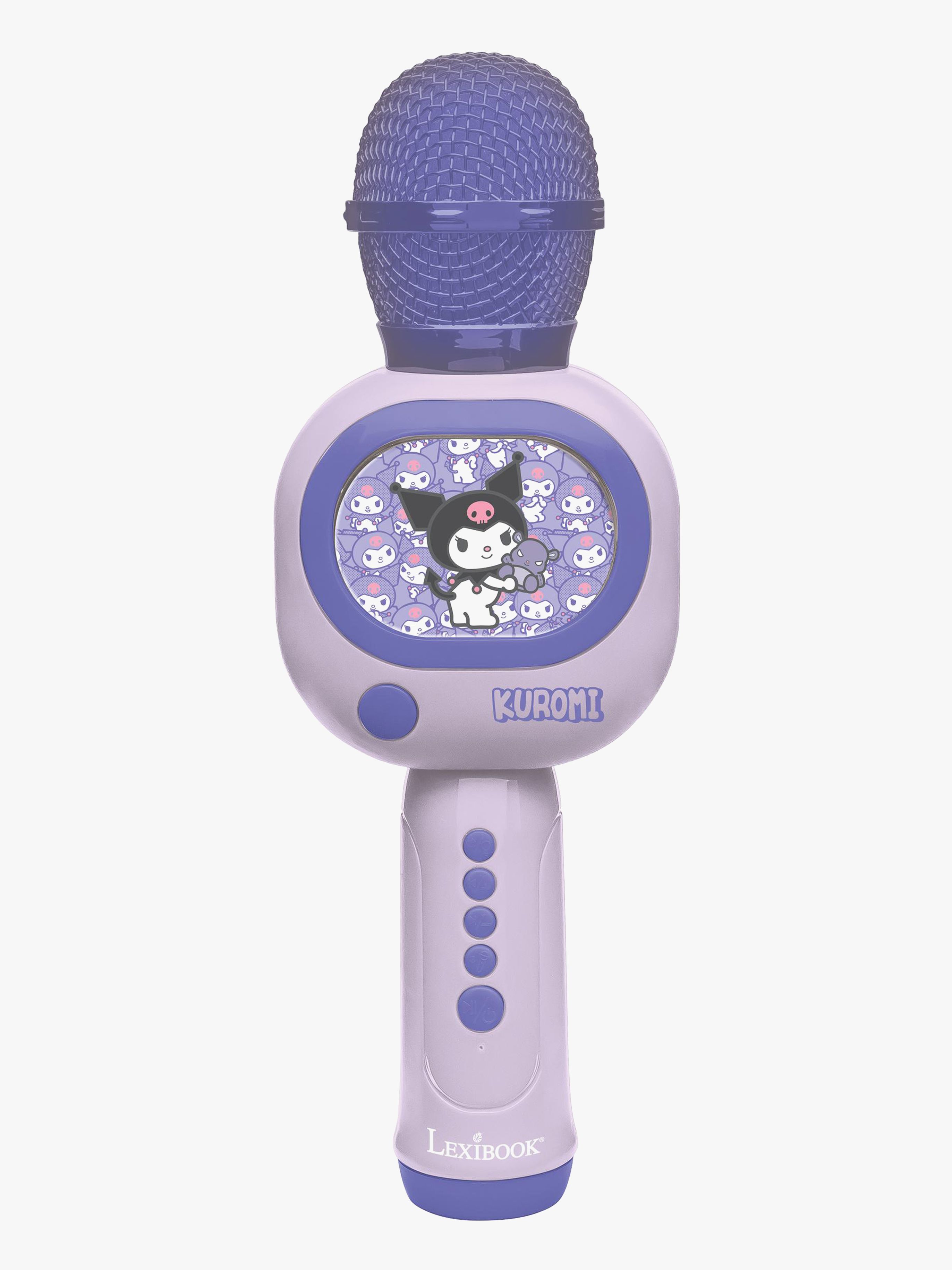 Hello Kitty Kuromi Mikrofon Med Højttaler Og Lyseffekter
