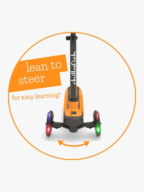 Chillafish Scotti Glow Løbehjul, Ginger