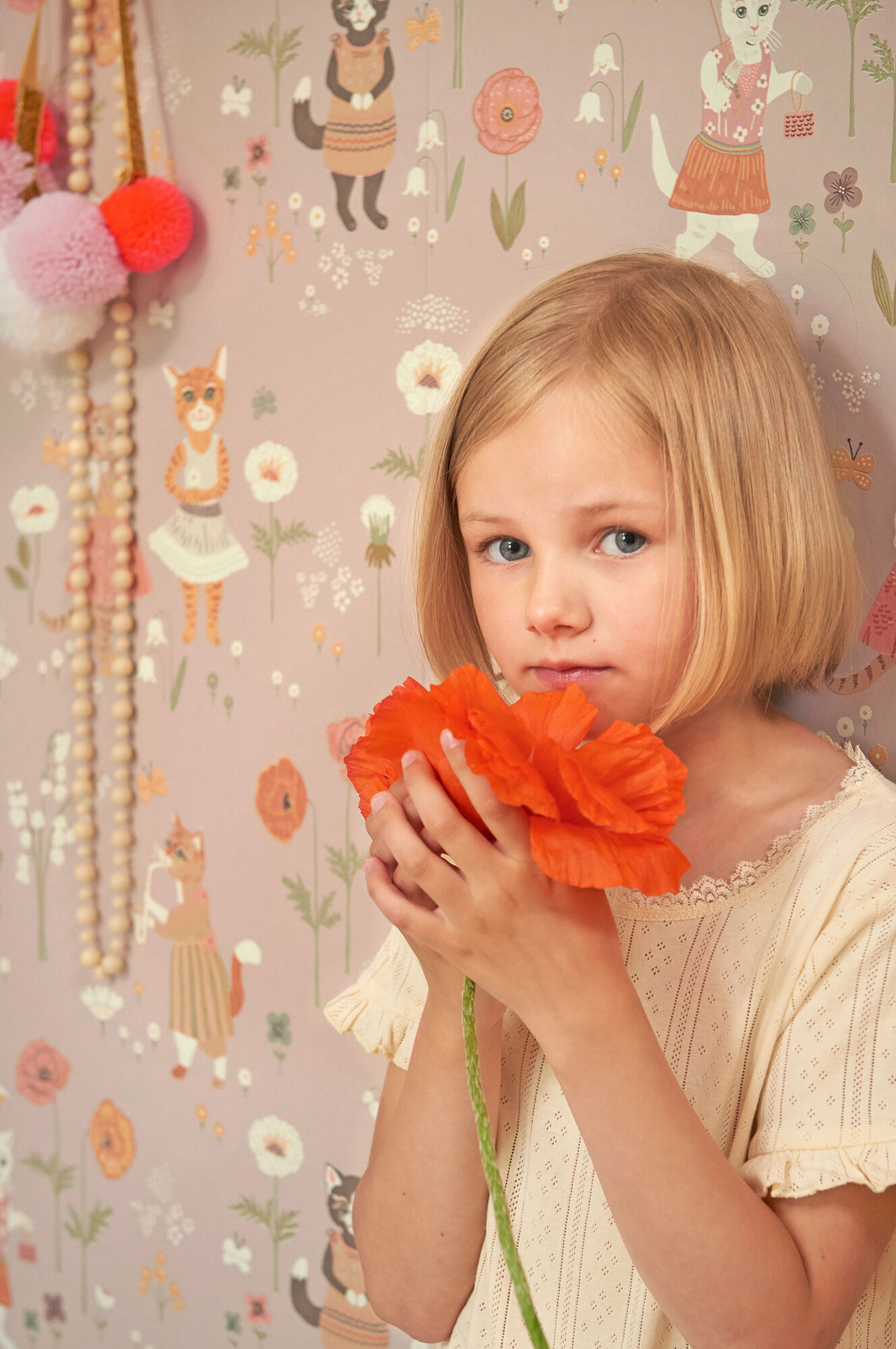 Majvillan Tapet Catwalk, Dusty Lilac