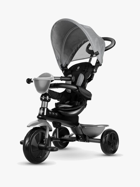 QPlay Cosy 4-i-1 Trehjulet Cykel, Grå