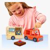 Tile Town Bluey Magnetisk Byggesæt Campingvognssæt