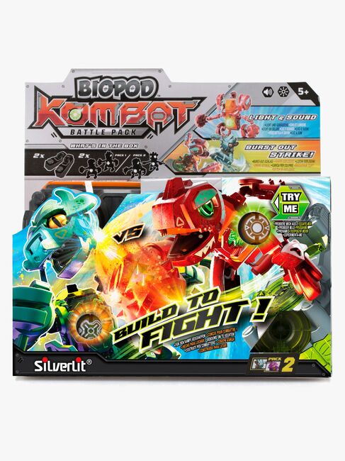 Silverlit Biopod Legesæt Kombat Battle Style B 2-pak