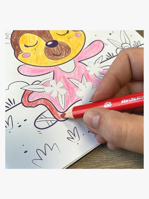 SES Creative Kreabog Glitter Enhjørning