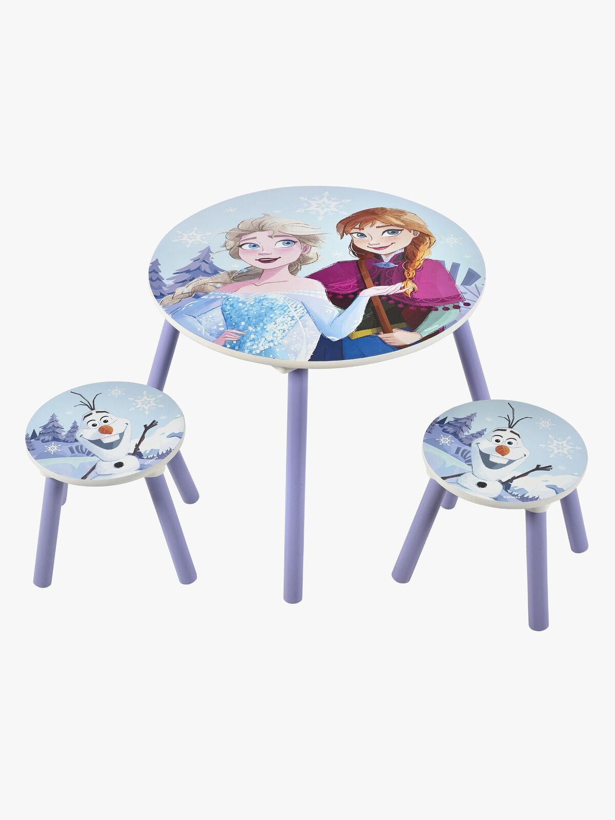 Disney Frozen Bord & Stole, Blå