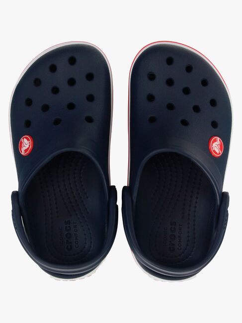Crocs Classic Sko, Navy/Red