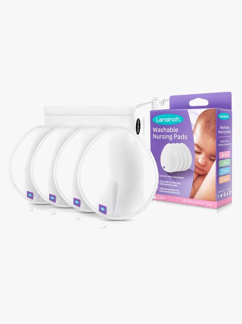 Lansinoh Vaskbare Ammeindlæg 4 stk