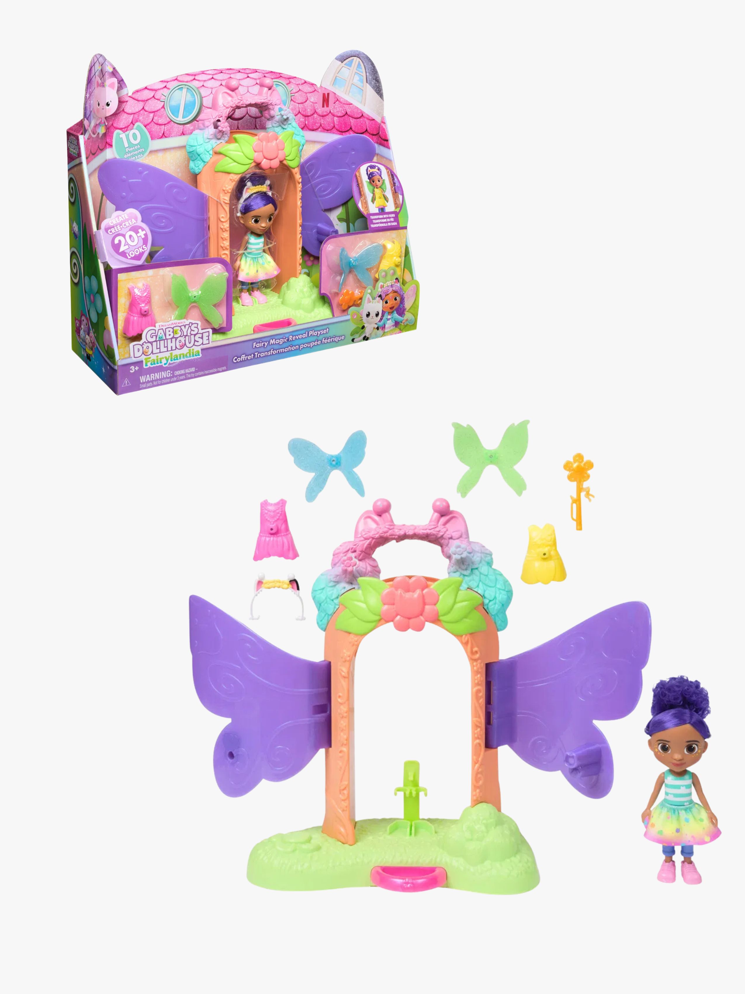 Gabby's Dollhouse Fairy Magic Reveal Legesæt
