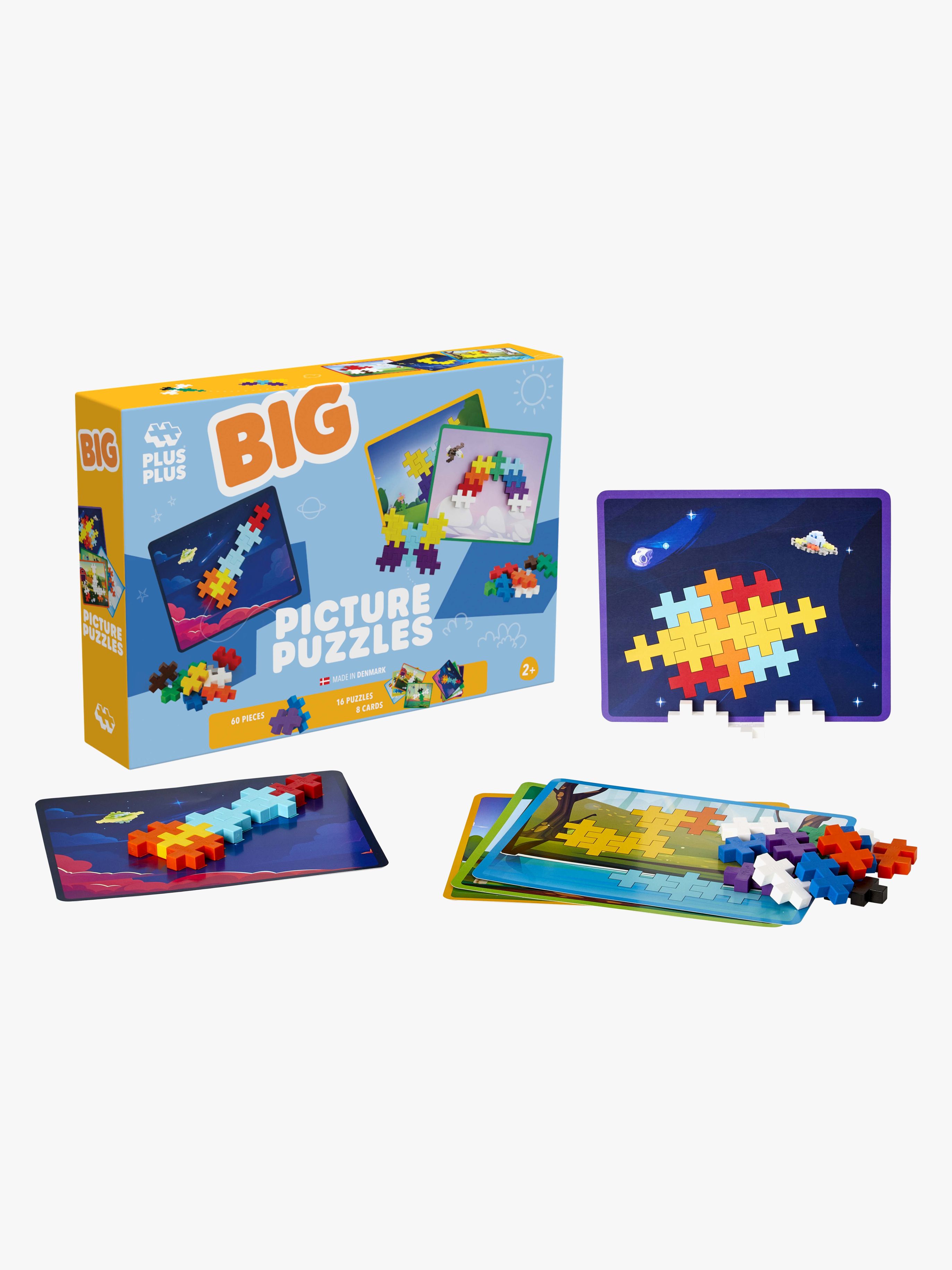 Plus Plus BIG Picture Puslespil 60 Dele