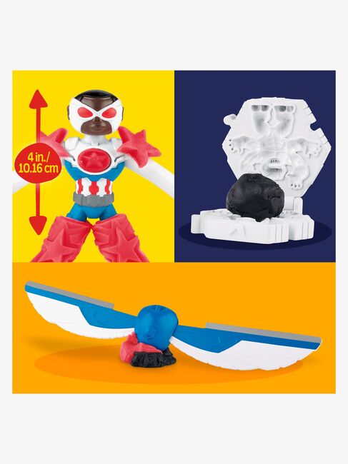 Play-Doh Captain America Legesæt Moto-Slicer