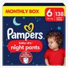 Pampers Baby Dry Night Pants Bleer Str. 6 15+ kg 138-pak