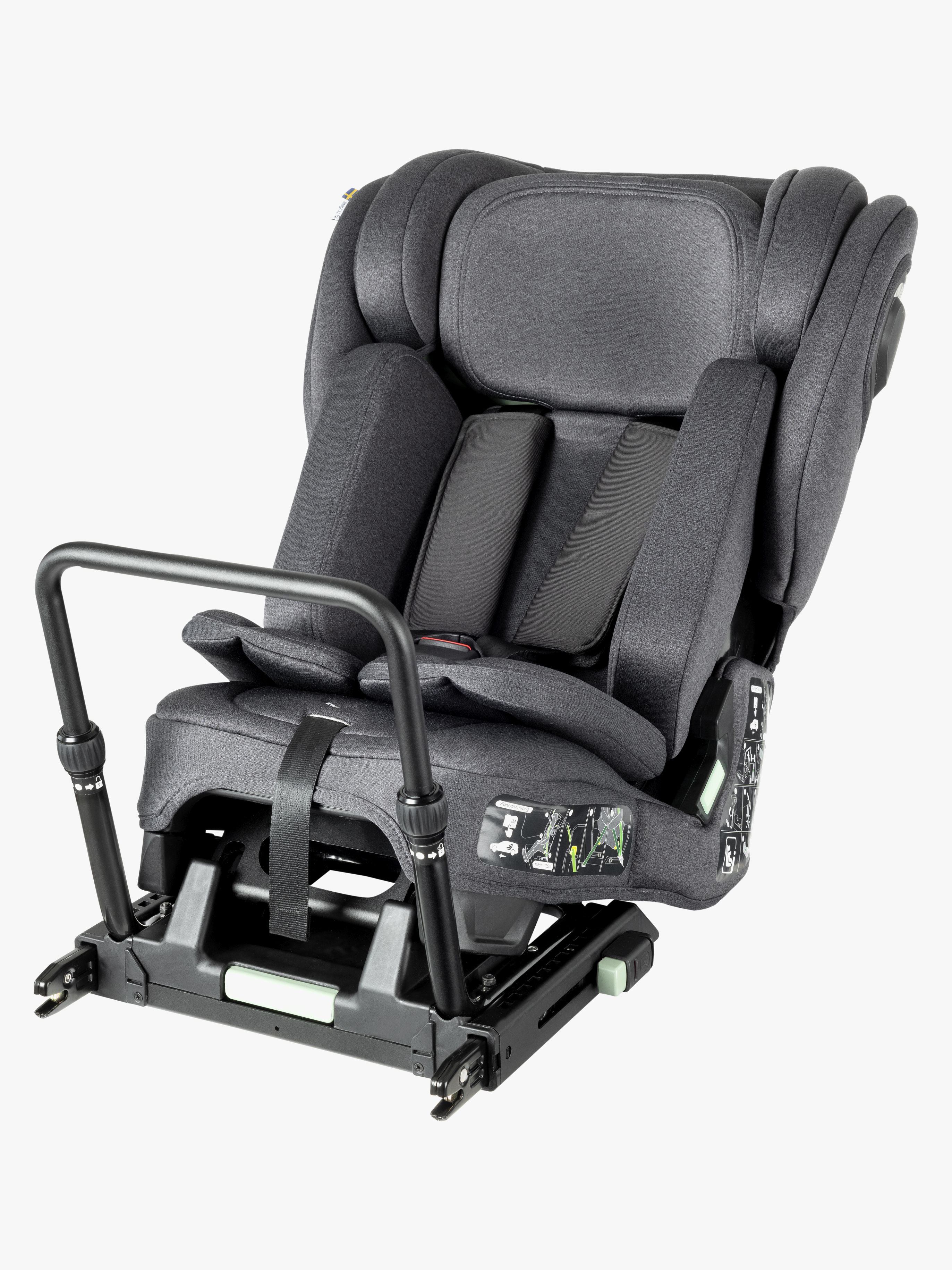 TinySeats Two Autostol, Midnight Grey