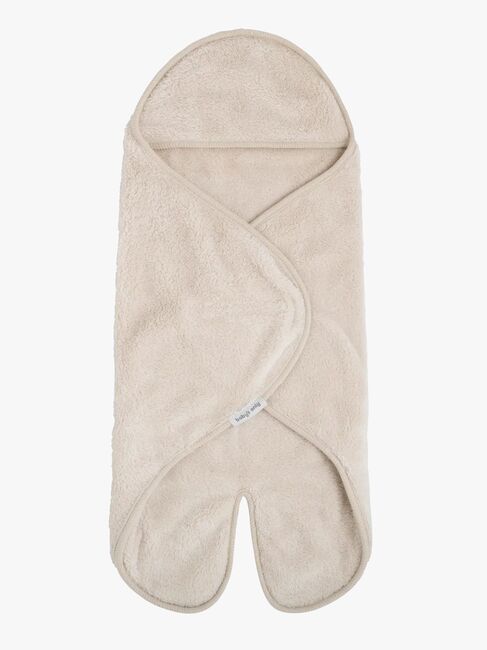 Baby's Only Hooded Baby Tæppe med Fødder Cozy, Warm Linen