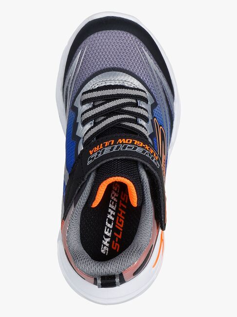 Skechers Flex-Glow Ultra Kids  Blinkende Sneakers, Sort