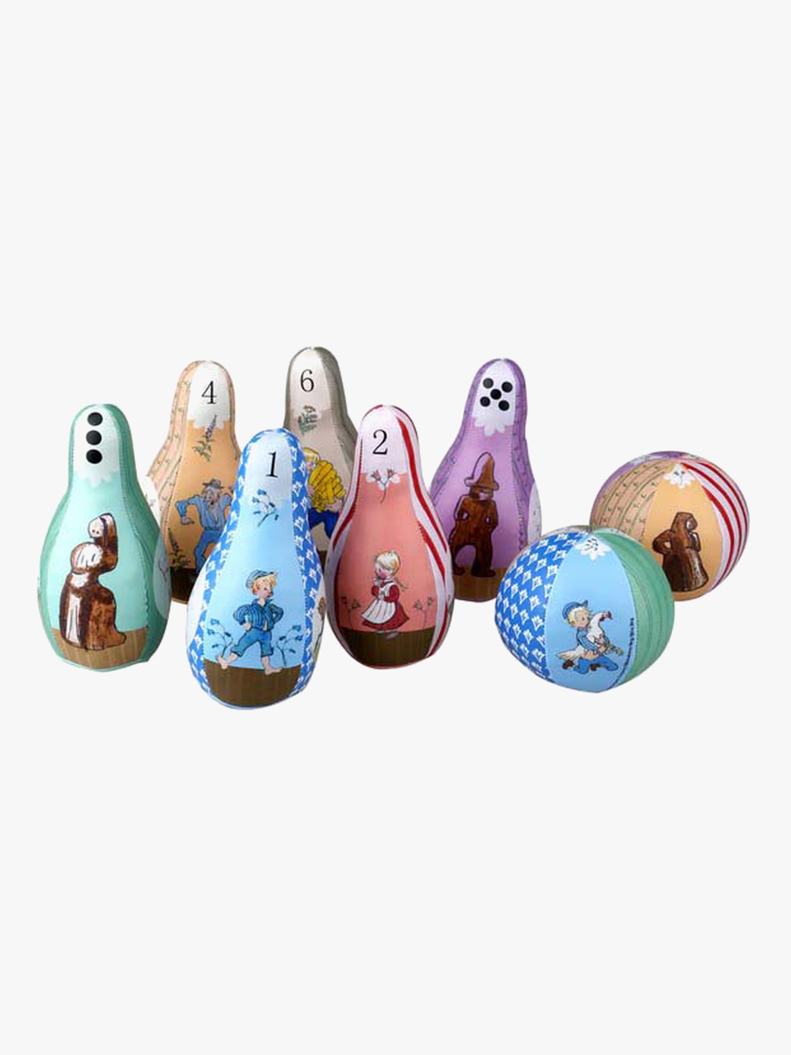 Barbo Toys Emil Fra Lønneberg  Blødt Bowlingsæt