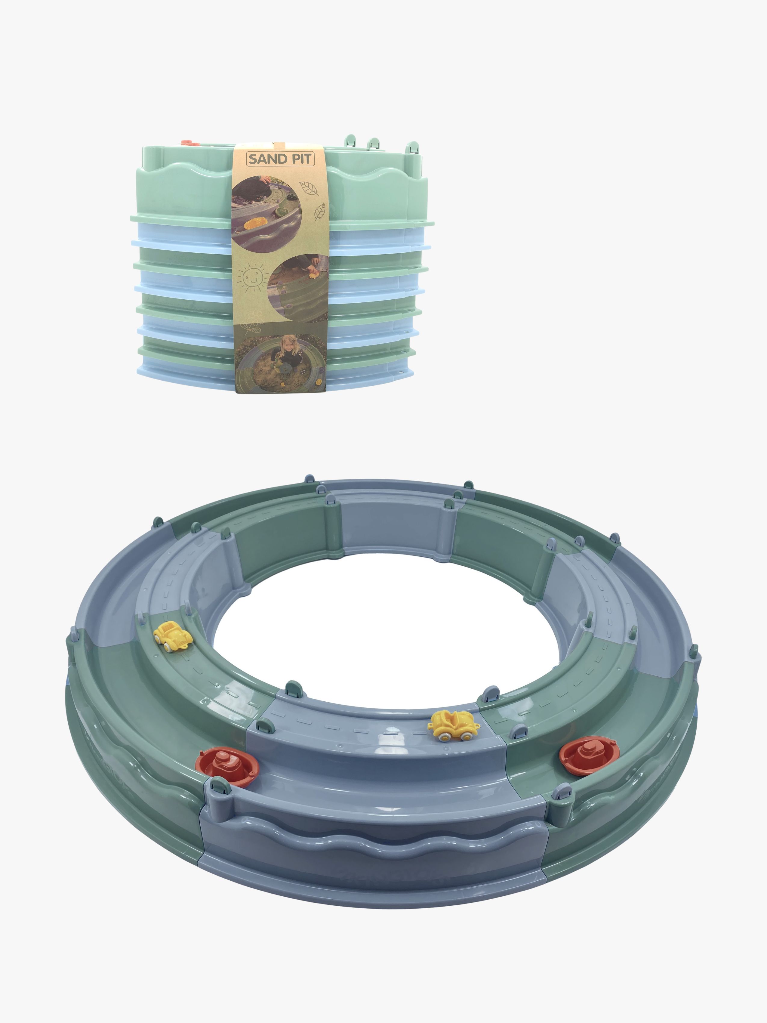 Viking Toys Sandkasse med Tilbehør