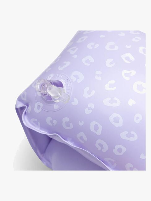 Swim Essentials Badevinger, Lila Leopard