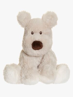 Teddykompaniet Bamse Mocca Hund 18 cm, Grå