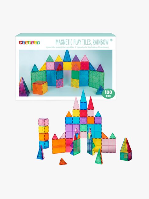 Playbox  Magnetiske Brikker 100 Dele