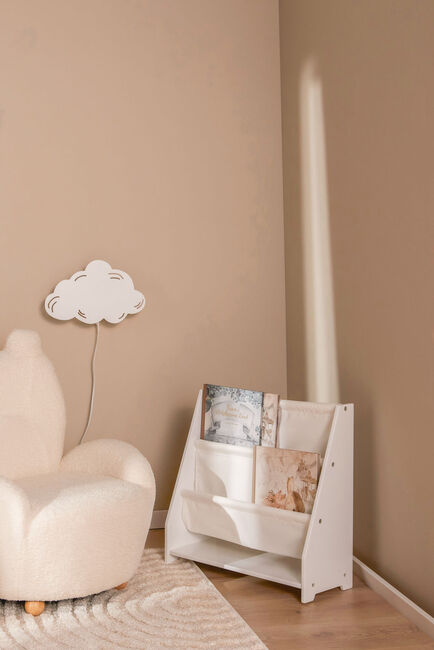 Alice & Fox WILLOW Canvas  Mini Bogreol, Hvid