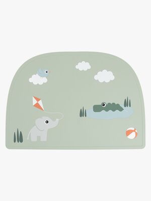 Done By Deer Playgorund Dækkeserviet Silikone, Green