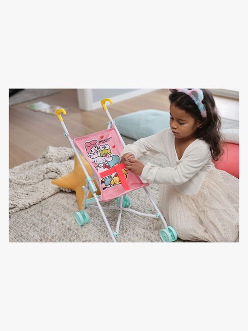 Hello Kitty Dukkeklapvogn