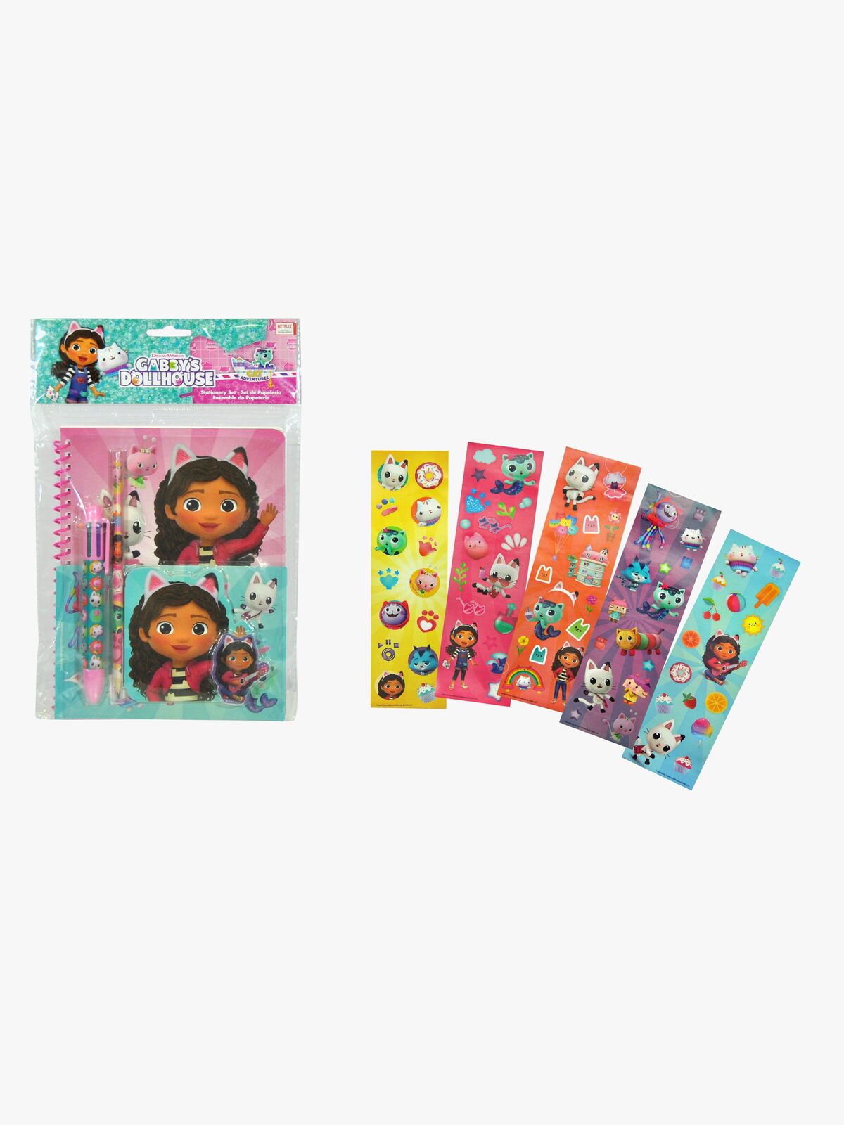 Gabby's Dollhouse Skrivesæt med Klistermærker