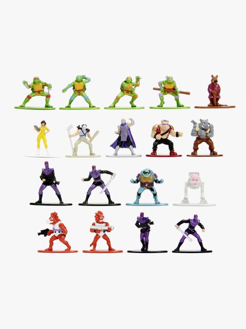 Jada Toys Turtles Nano Figursæt Wave 1 18 Stk.