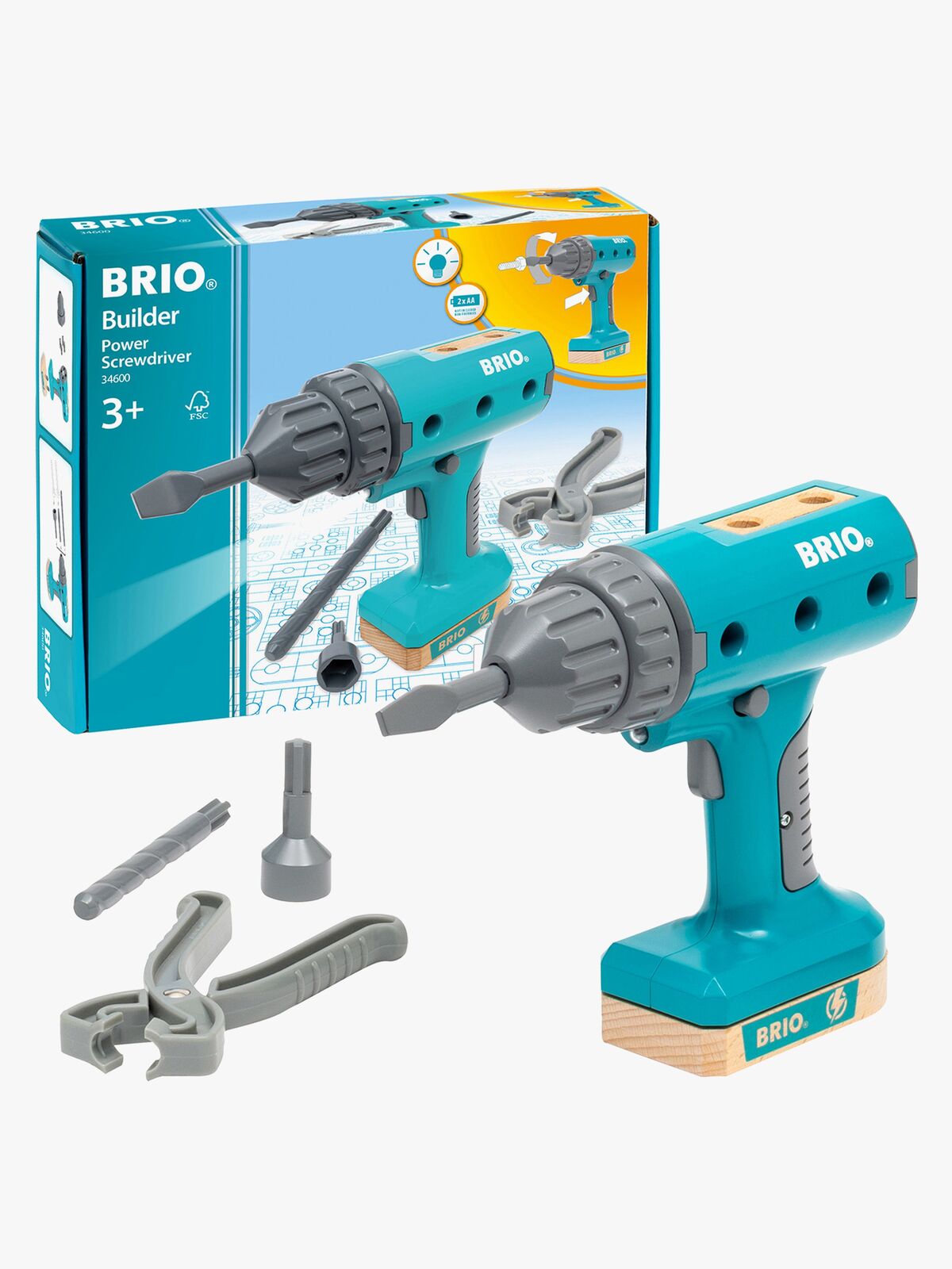 BRIO 34600 Builder Kraft Skruetrækker