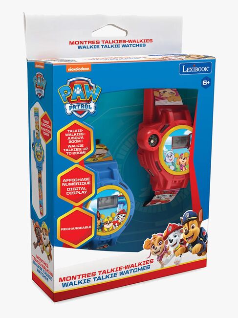 Lexibook Paw Patrol Walkie-talkie-ure 2-i-1 200 m