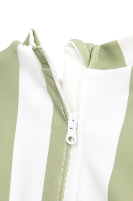 Nordbjörn Sandsjön UV-Badedragt, Green Stripe