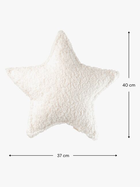 Wigiwama Star Pude, Cream White