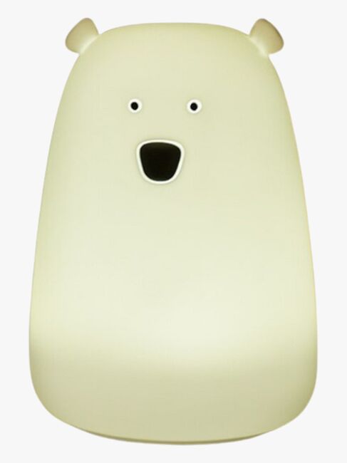 CarloBaby Big Bear  LED Natlampe, Hvid