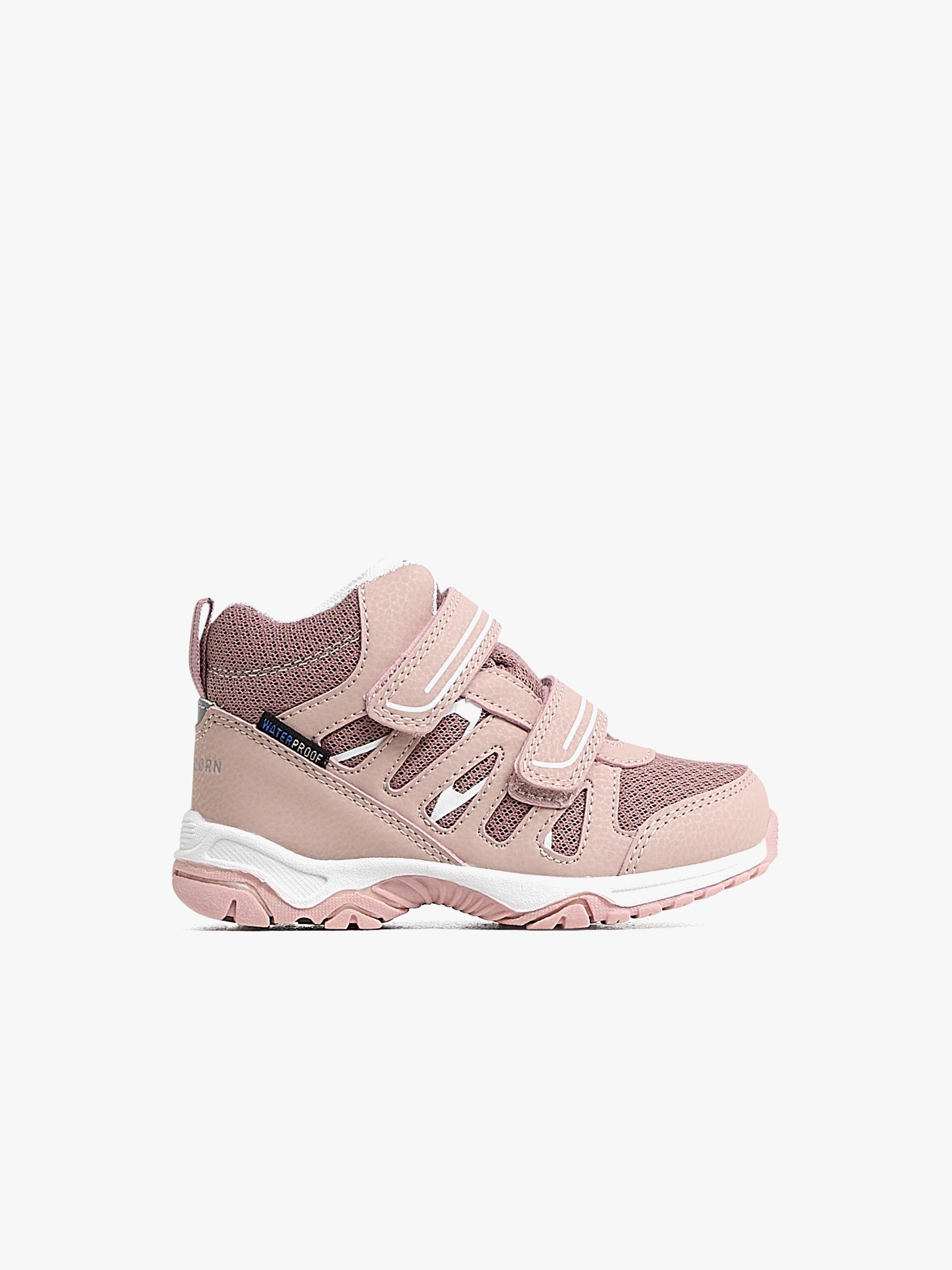 Nordbjørn Mercury Mid WP  Fleece-forede Sneakers, Dusty Rose, 27