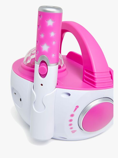 Cloudberry Castle Disko Karaokesæt med 2 Trådløse Mikrofoner